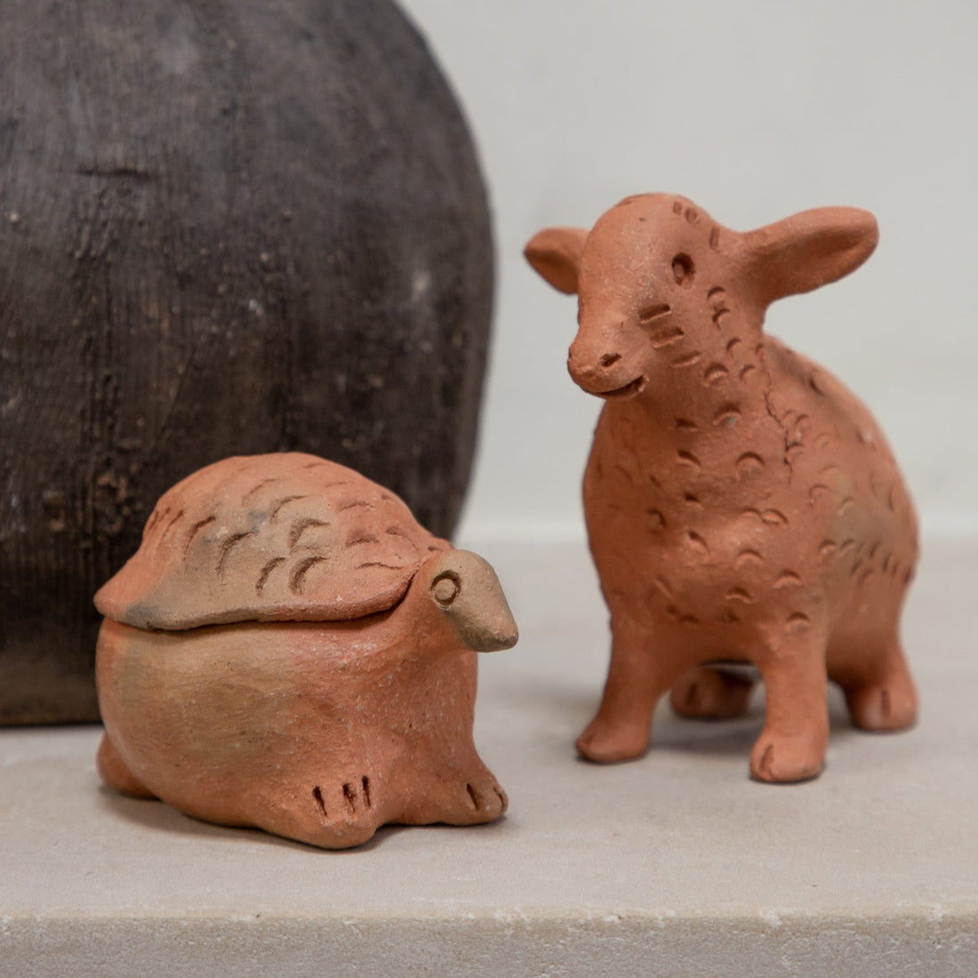 Mexican Clay Animal Figures