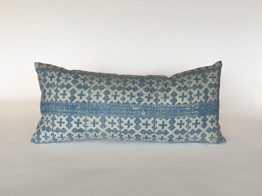 Vintage French Blue Pillow II