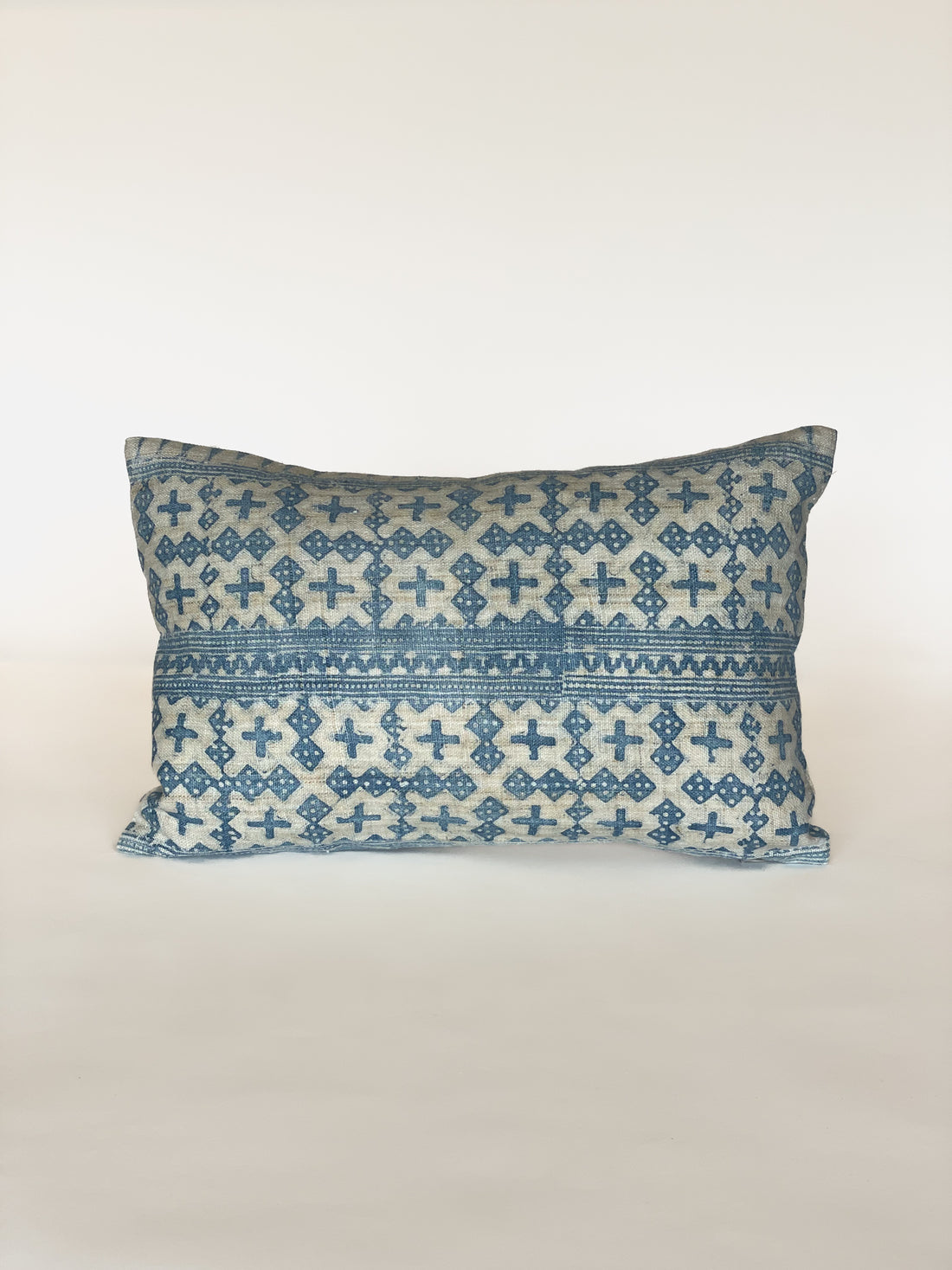Vintage French Blue Pillow III