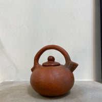 Clay Tea Kettle: Terracotta