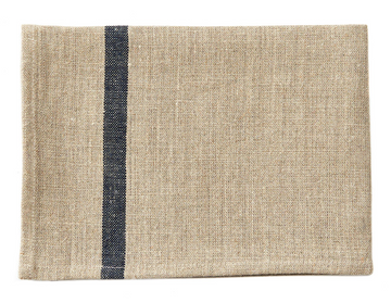 Neutral With Navy Line Kitchen Cloth (Set of 2)