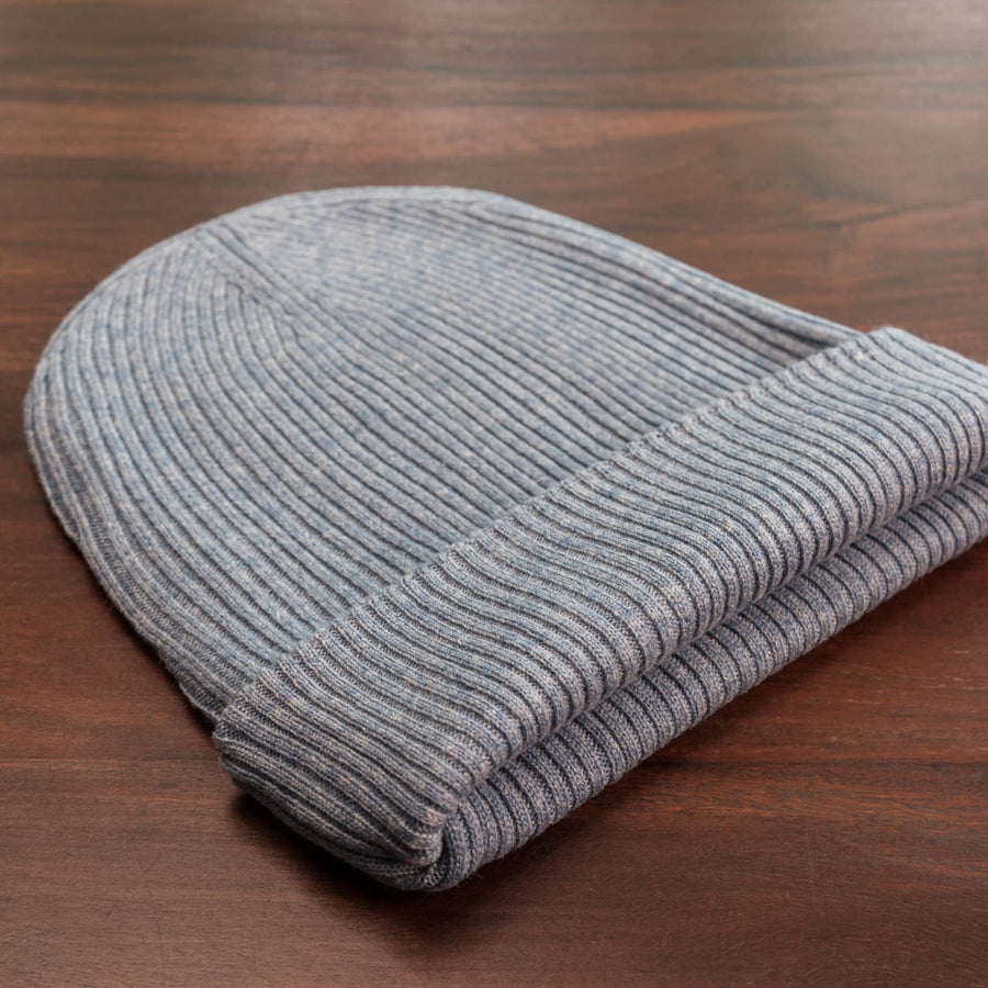 Ribbed Nepalese Cashmere Hat