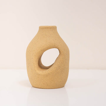 Small Decorative Vessel - Sand
