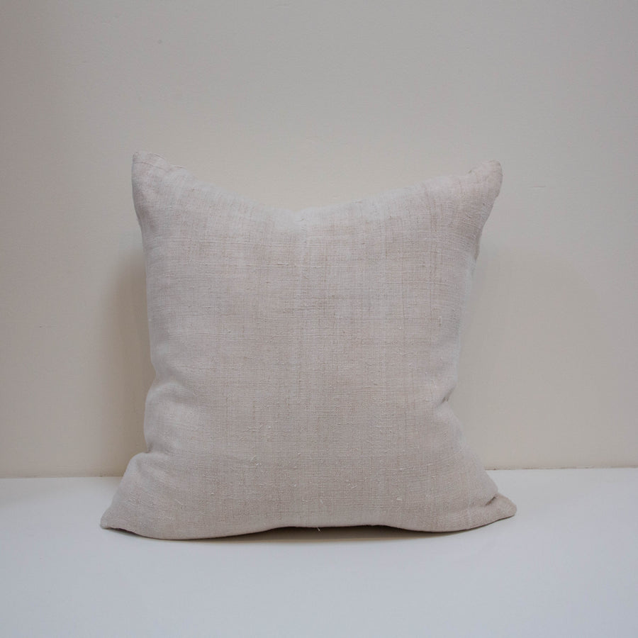 Linen Patchwork Pillow