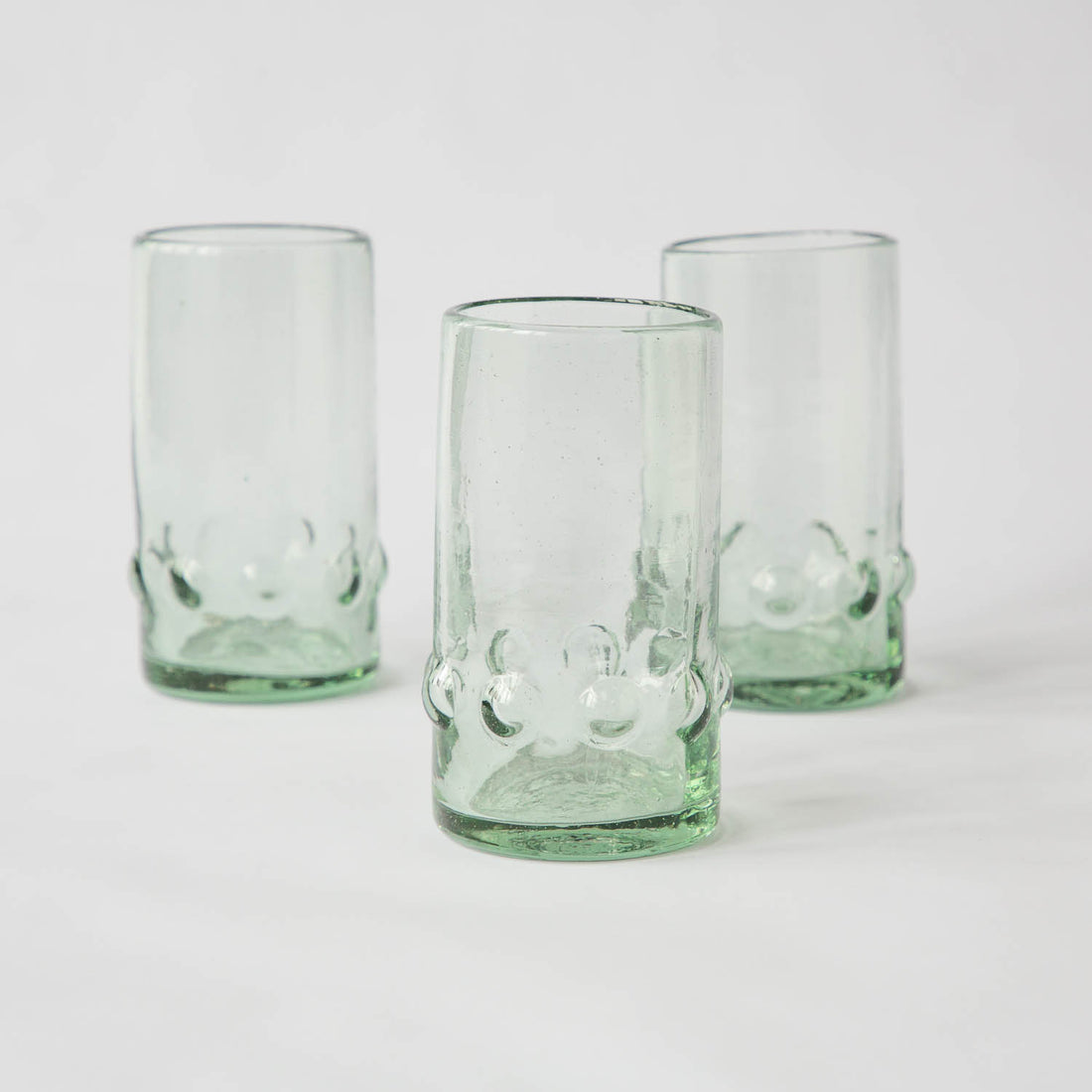 Handblown Mexican Drinking Glasses (Set of 4)