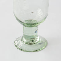 Handblown Mexican Short Stem Wine Glasses (Set of 4)