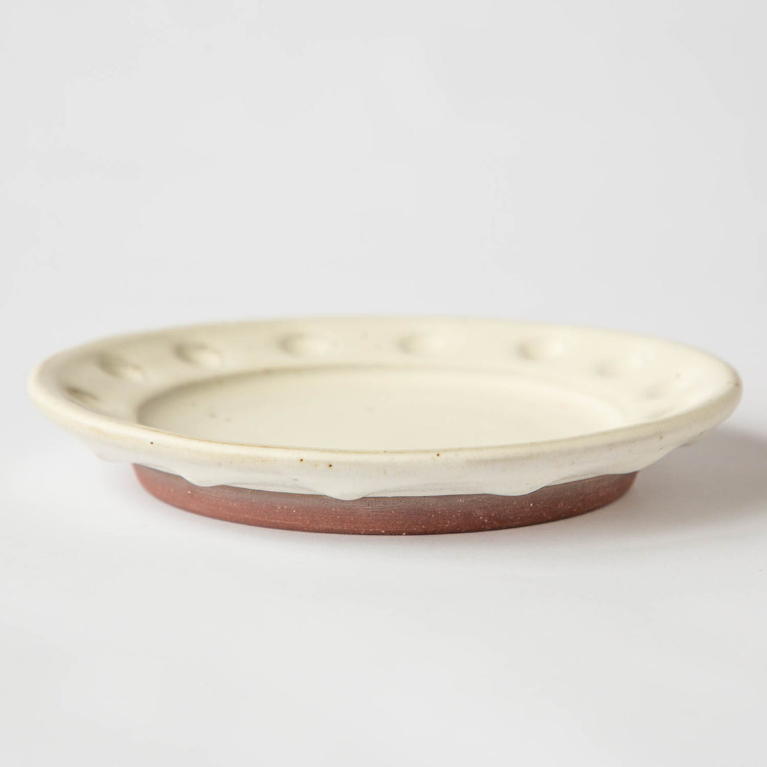 White Clay Plate - Small (Set of 2)