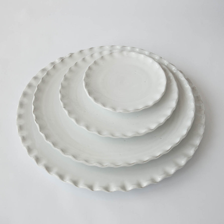 Large Scallop Plate (Set of 2)
