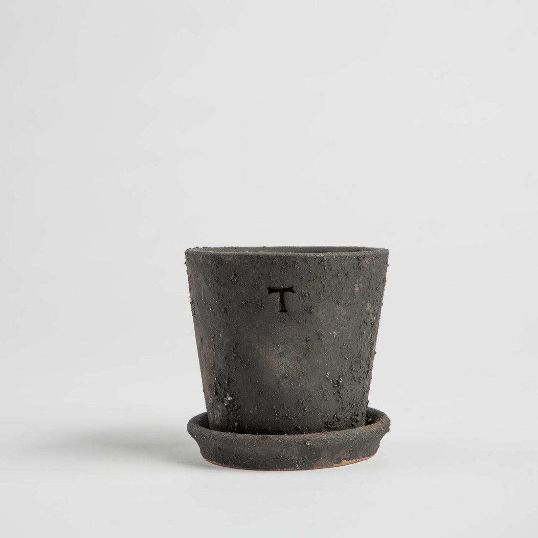 Petite Terracotta Pot - Black