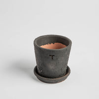 Petite Terracotta Pot - Black