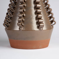 Bronze Clay Vase - Large