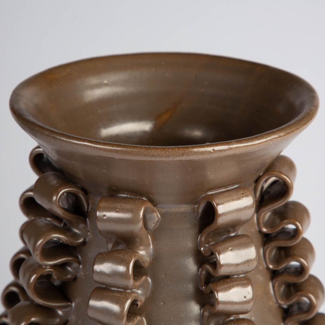 Bronze Clay Vase - Large