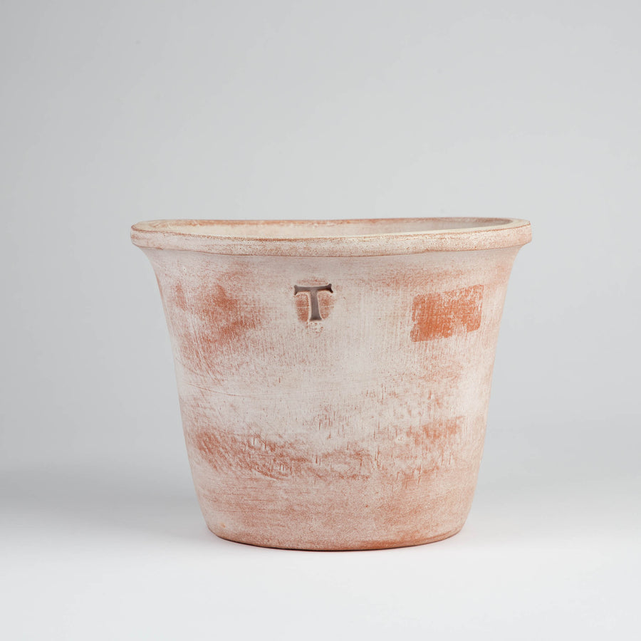Whitewash Terracotta Pot