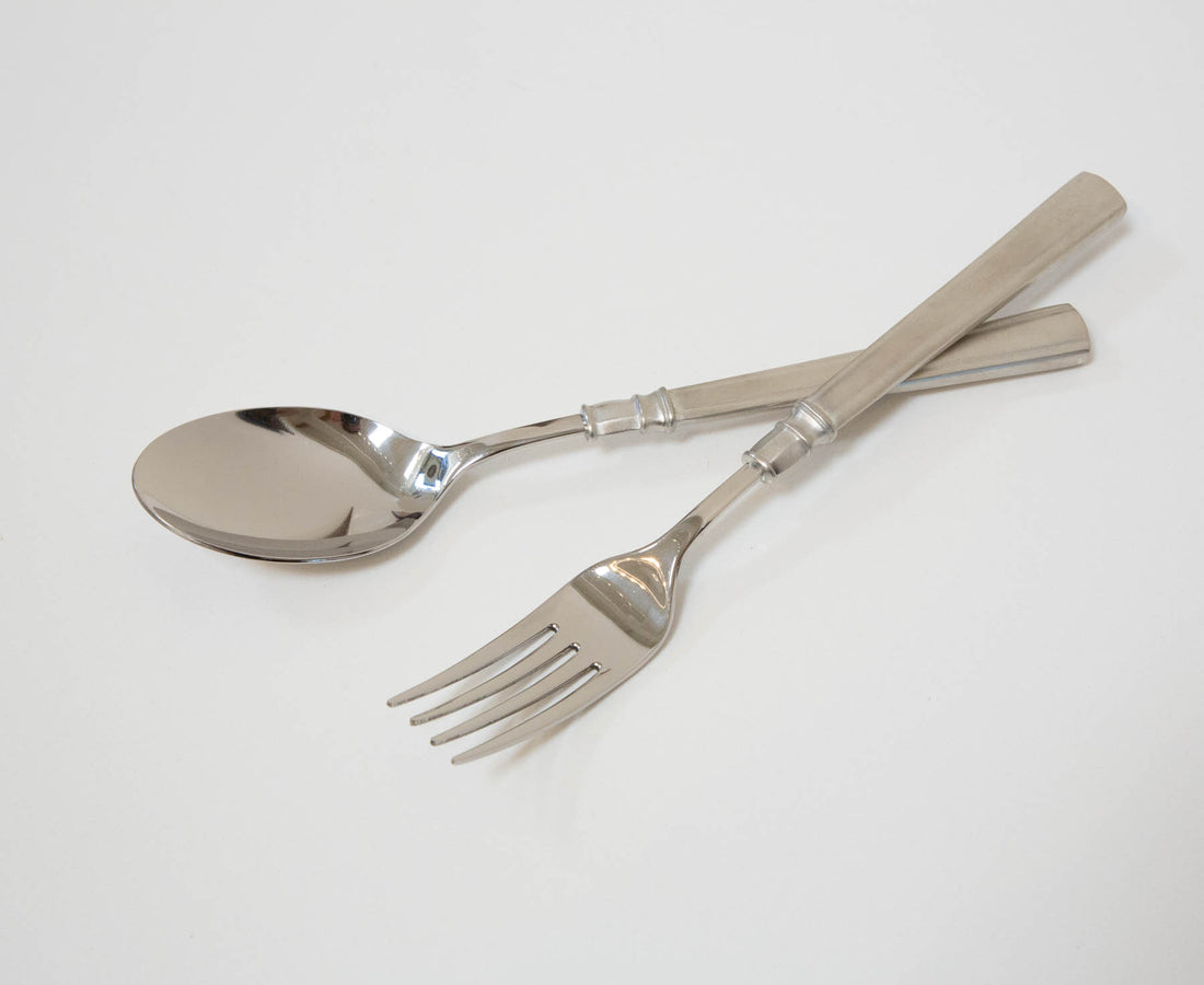 Lucia Serving Fork & Spoon Set