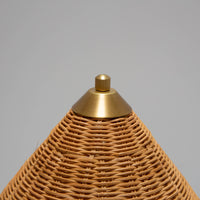 Woven Parasol Table Lamp