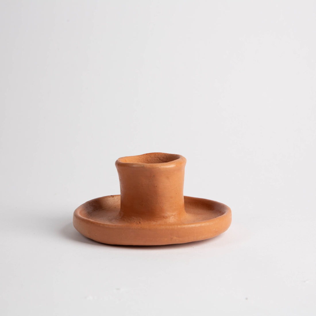 Mexican Clay Candle Holder