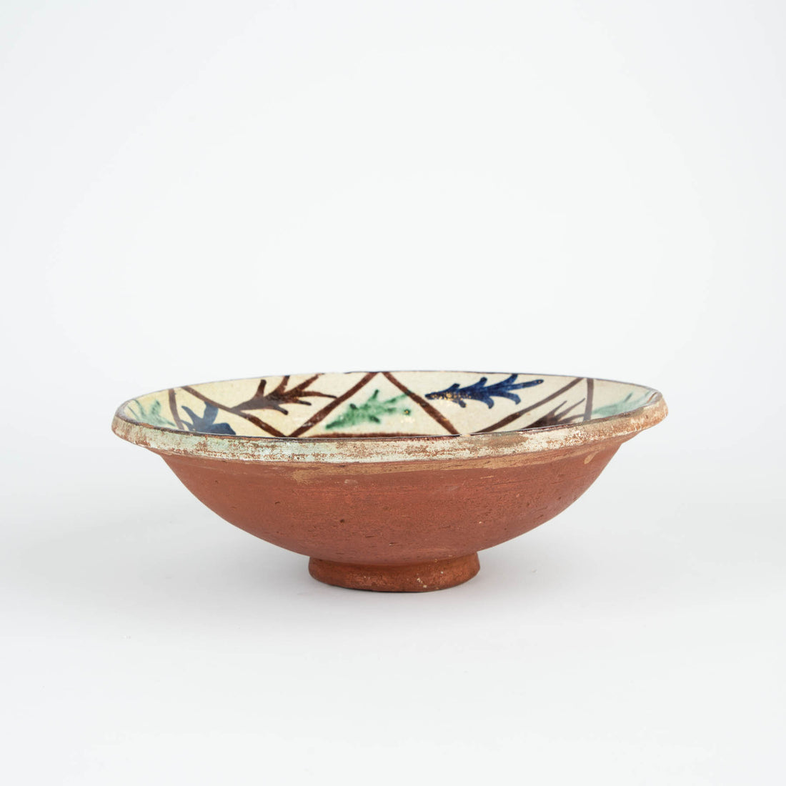 Vintage Hand Painted Mexican Bowl #2