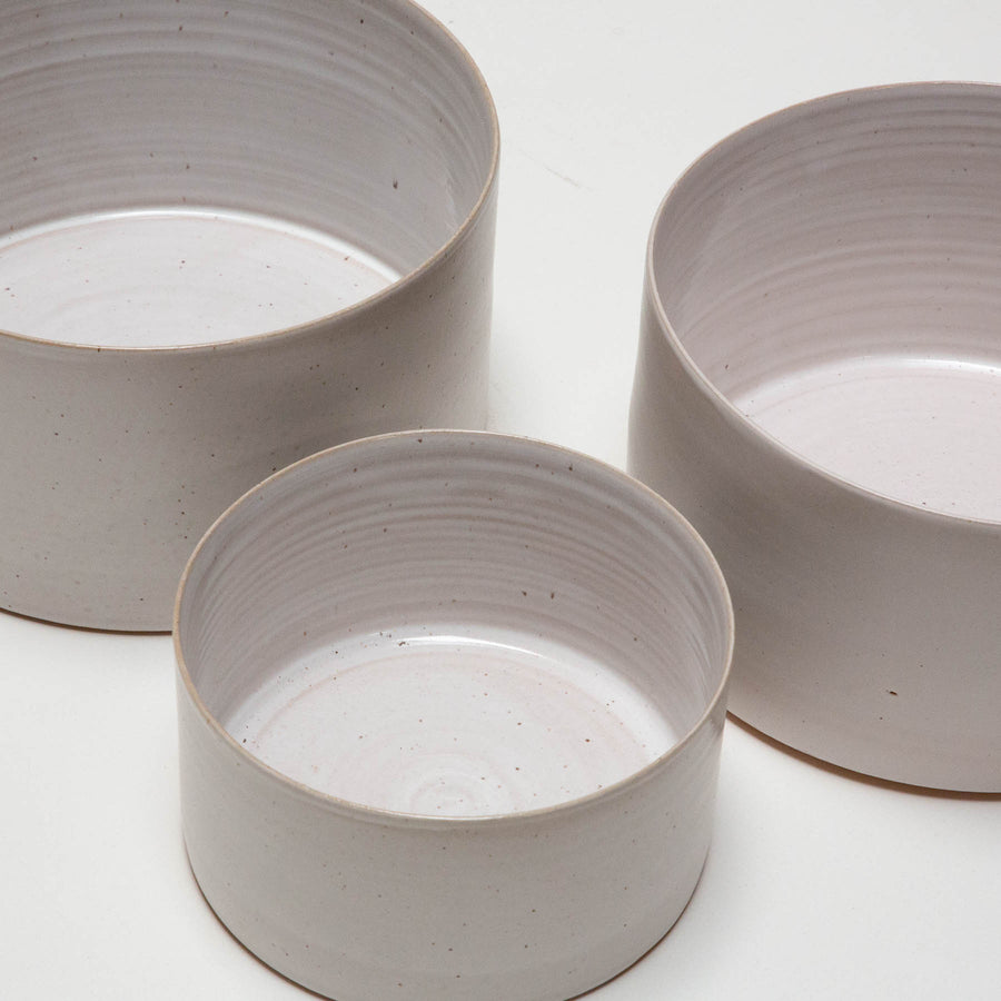 White Tracie Hervy Ceramic Bowl