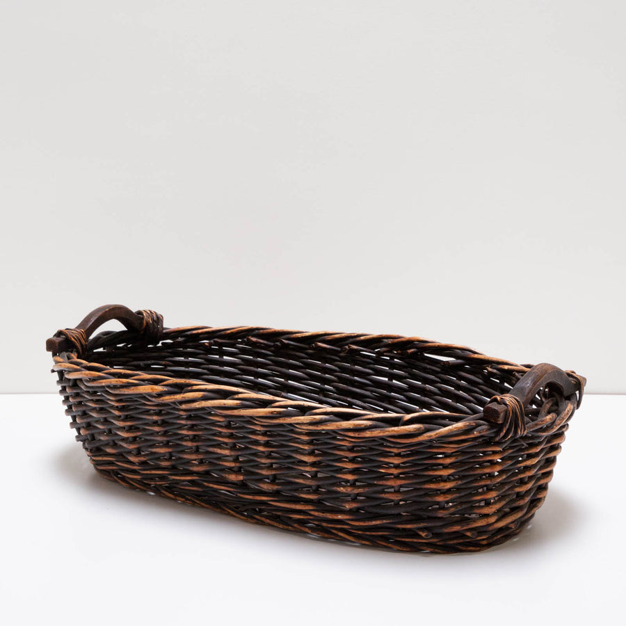 Vintage Basket with Handles