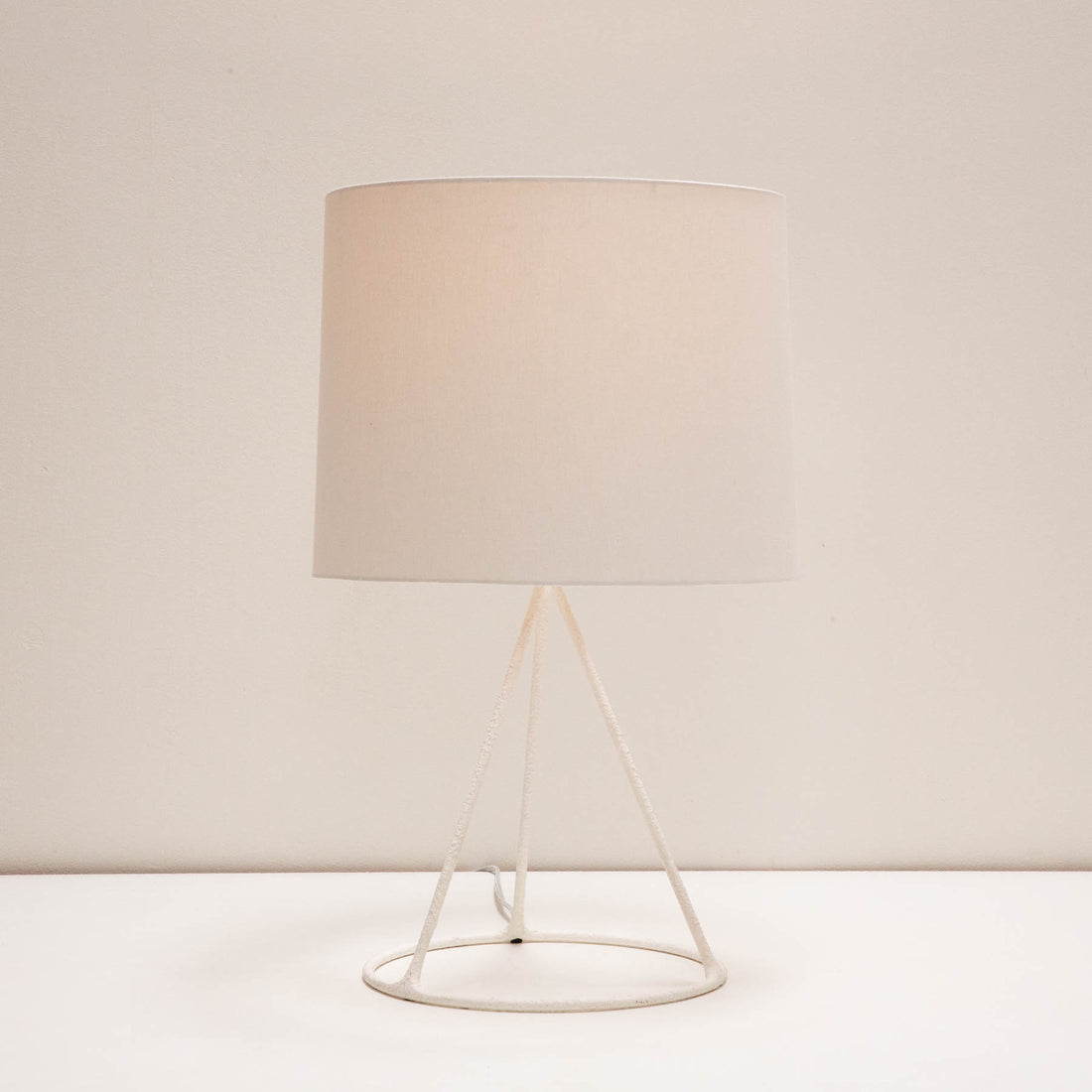 White Tripod Table Lamp