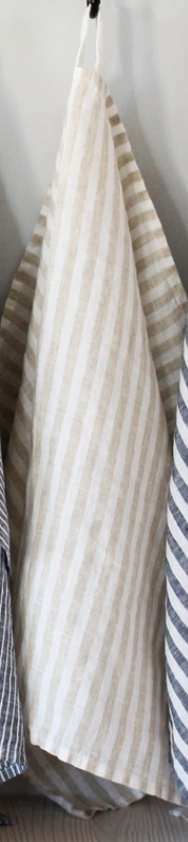Striped Linen Tea Towel